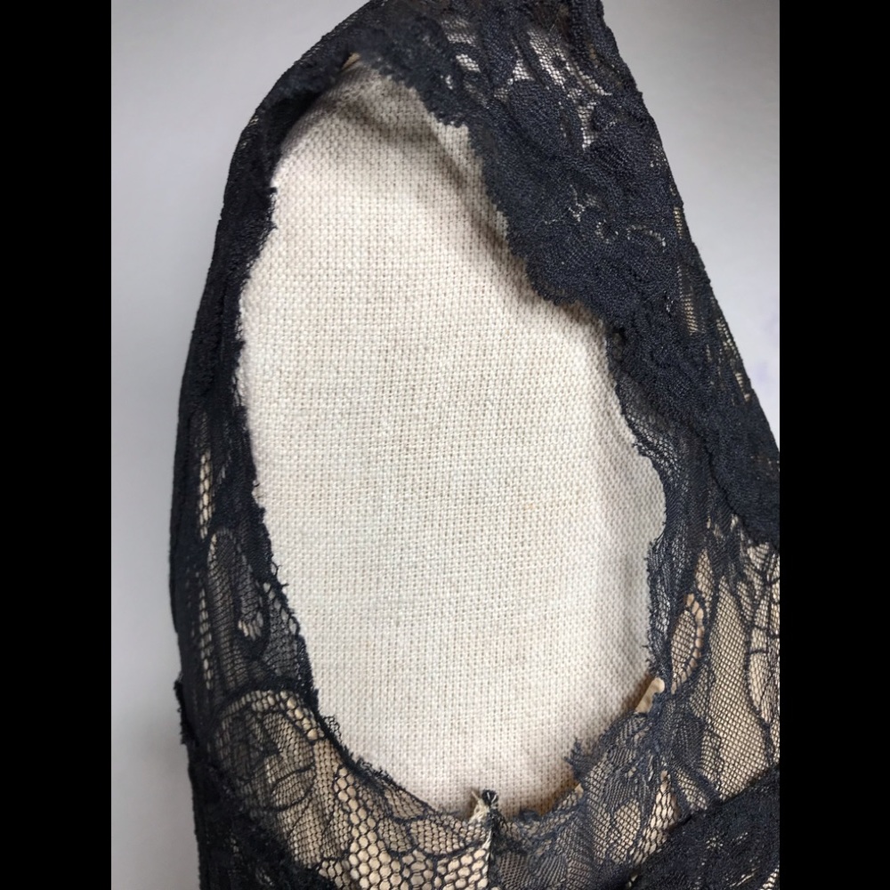 BEBE Black One Shoulder Form Fitting Dress Small - Picture 5 of 6